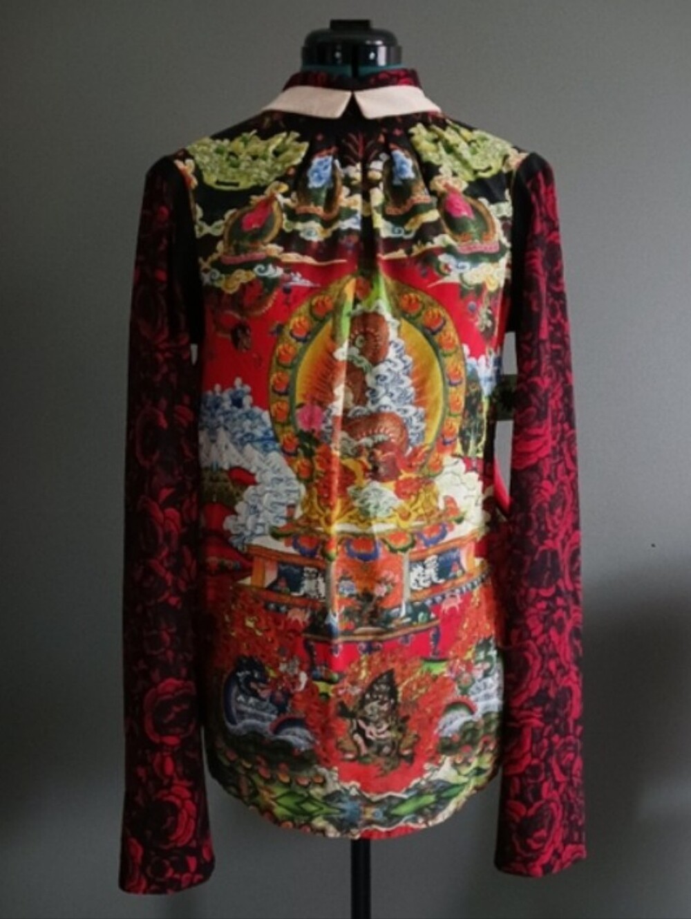 Just Cavalli Vintage Silk Blouse Size 40